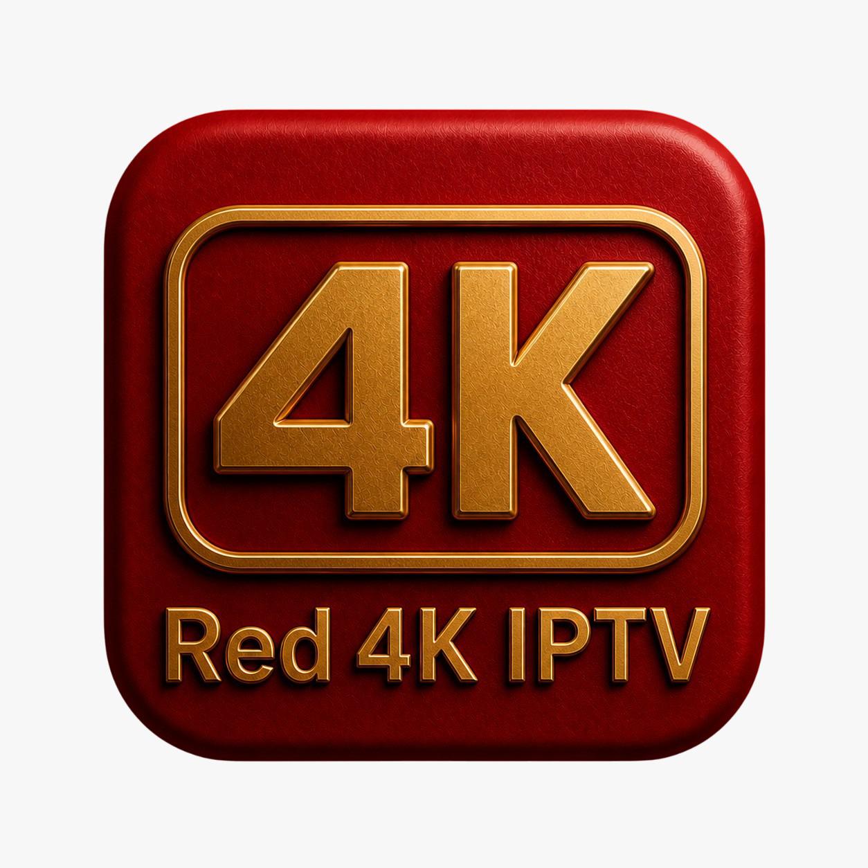 Red 4k icon